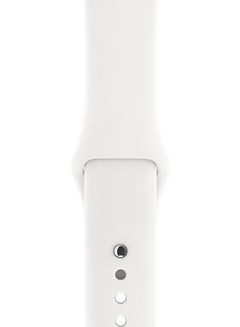 Pearl in Oyster Replacement Band With Pin For Apple Watch Series 3/4/5 White  - Image 2