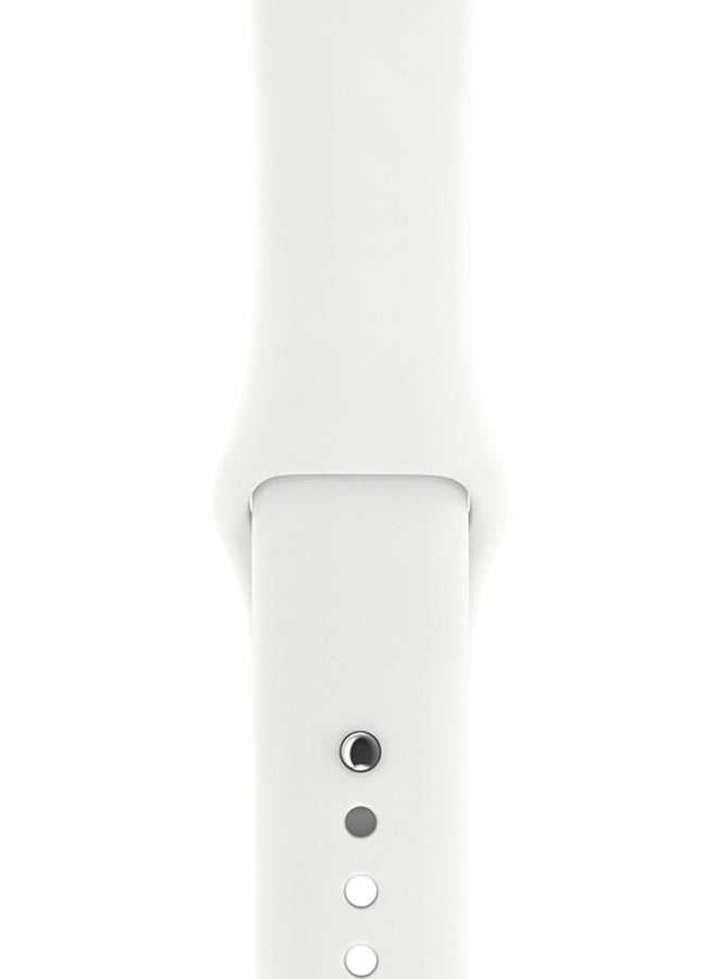 Pearl in Oyster - Replacement Band With Pin For Apple Watch Series 3/4/5 White - Image 1