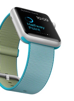 Pearl in Oyster Replacement Wrist Band For Apple Watch 42/44 mm Scuba Blue  - Image 2