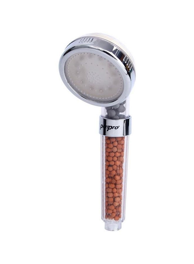 LED Shower Head Silver 15cm - Image 1