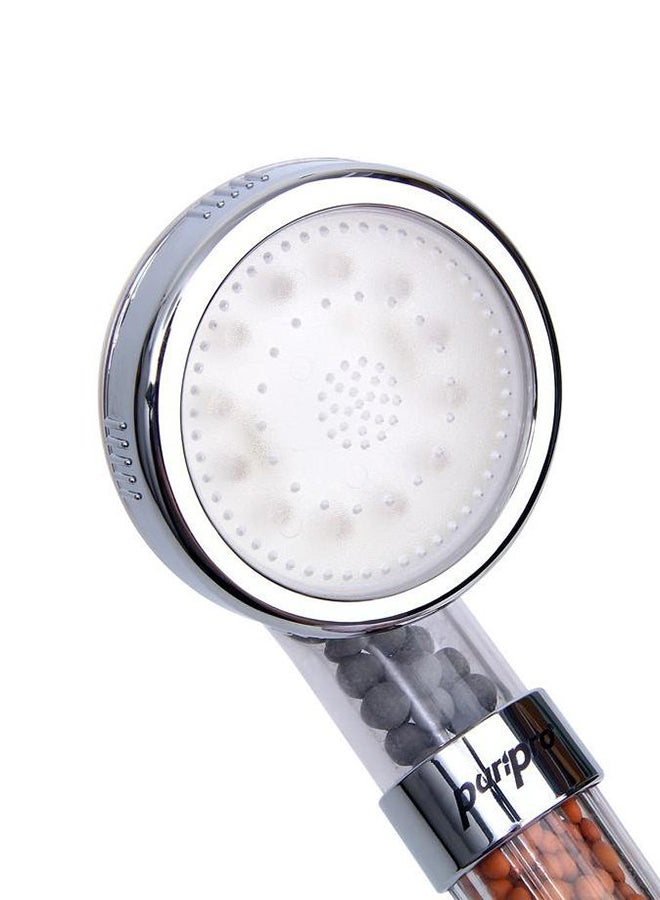 LED Shower Head Silver 15cm - Image 2
