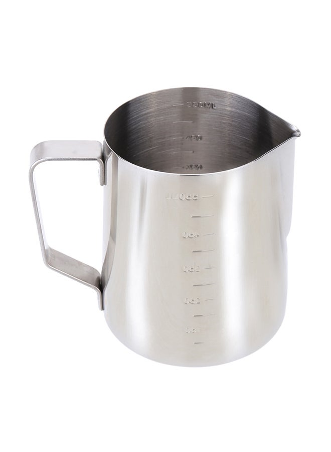 Stainless Steel Milk  Foam Measuring Cup H15954S Silver 10.5 x 7.5 x 9cm - v1571054823/N20460274A_1