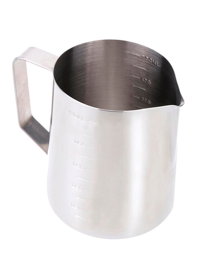 Stainless Steel Milk  Foam Measuring Cup H15954S Silver 10.5 x 7.5 x 9cm - v1571054823/N20460274A_2