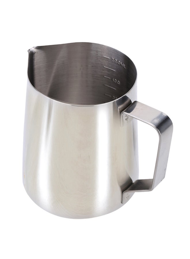 Stainless Steel Milk  Foam Measuring Cup H15954S Silver 10.5 x 7.5 x 9cm - v1571054823/N20460274A_3