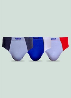 Pack Of 3 Digital Briefs Multicolour