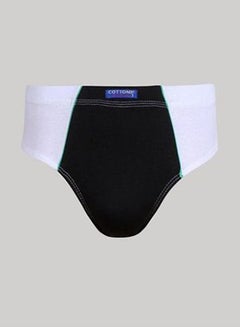 COTTONIL Pack Of 3 Relax Briefs Baby Blue/White/Blue  - Image 4