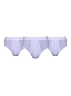 COTTONIL Pack Of 3 Brief Set White  - Image 1