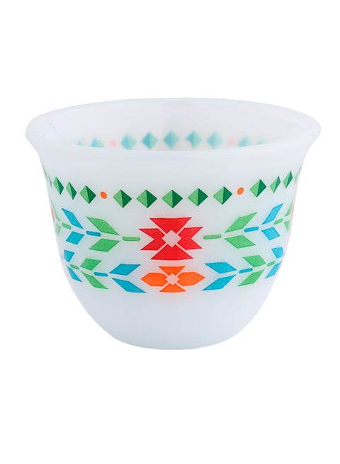 6-Piece Cawa Cup Set Multicolour 12cm