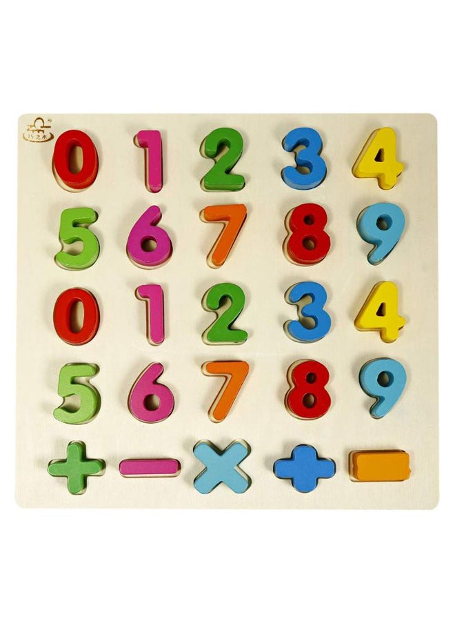 Number Series Educational Pegged Puzzle - Image 1