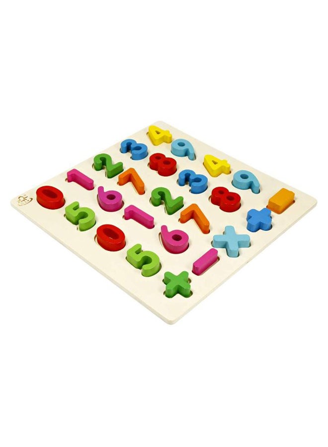 Number Series Educational Pegged Puzzle - Image 2