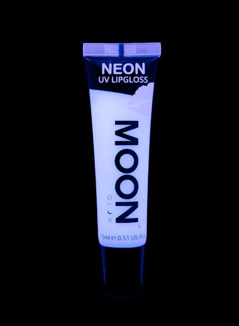 Moon Glow - Blacklight Neon UV Lip Gloss Vanilla White - Image 1