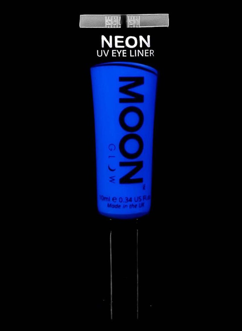 مون جلو قلم تحديد عيون بلون نيون يظهر بضوء الأشعة فوق البنفسجية أزرق - Image 2