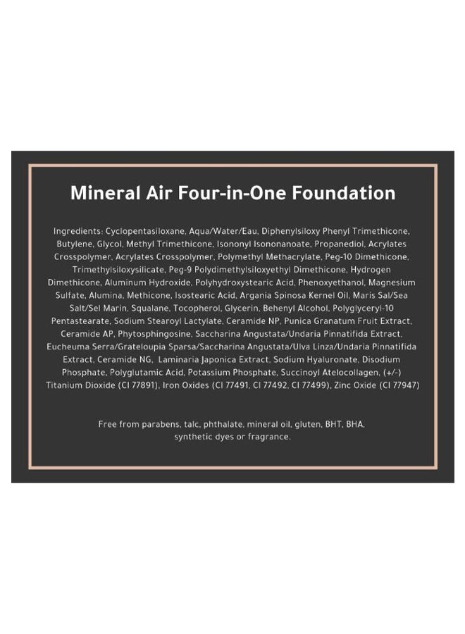 Mineral Air Four-In-One Long Lasting Liquid Foundation Medium Ta - Image 2