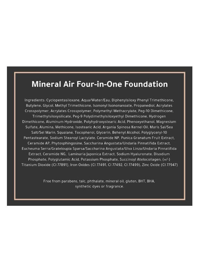 Mineral Air Four-In-One Long Lasting Liquid Foundation Tan  - Image 2