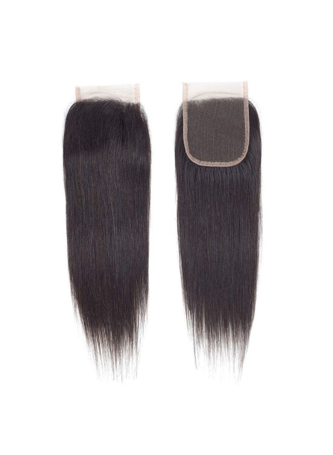 ROYAL IMPRESSION 3-Piece Brazillian Virgin Straight Human Hair Extension Black 2X1.02X0.98inch  - Image 2