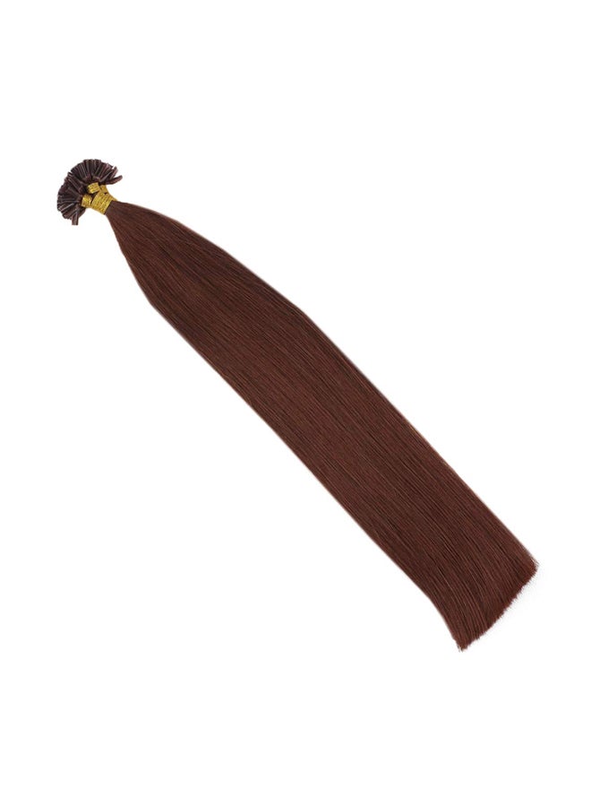 Sunny Hair Straight Keratin Bond Glue In Human Hair Extension Auburn Red 14inch  - Image 1