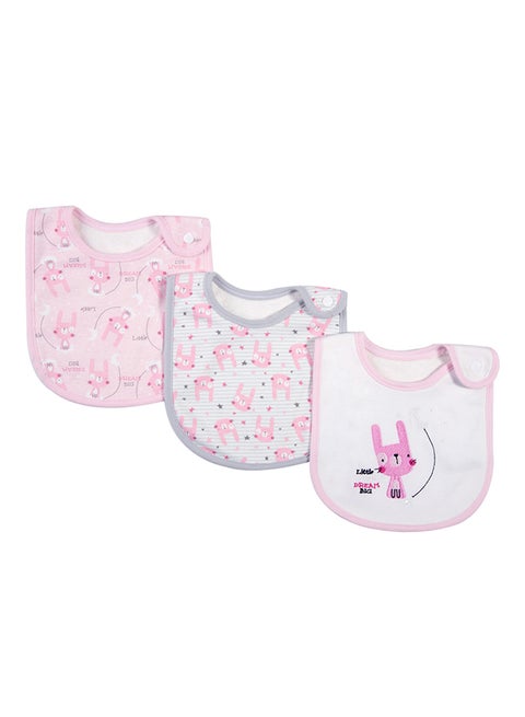 3-Piece Cotton Bib Set