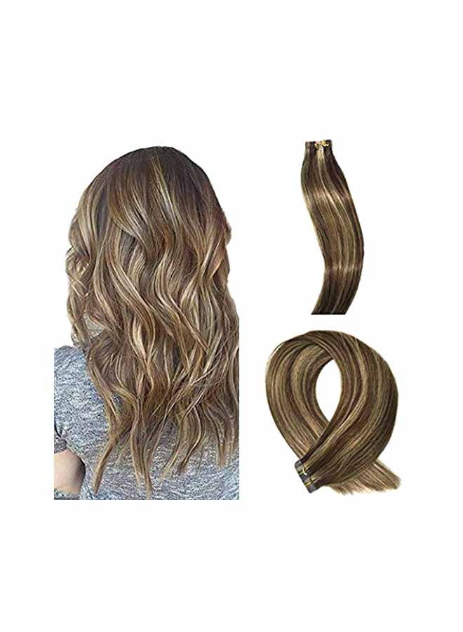 Tape In Human Hair Extension Brown - v1571057817/N30639346A_1