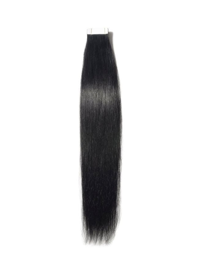 Rich Choices 20-Piece Human Hair Extension Black 22inch - Image 1