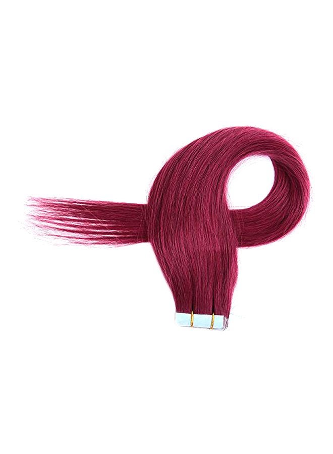Fabwigs 4-Bundle Tape In Straight Hair Extension Bug 22inch 