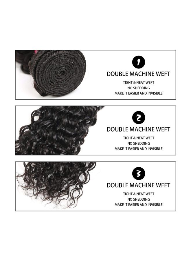 Virgin Brazilian Human Hair Extension Black 10inch - v1571059783/N30617933A_3