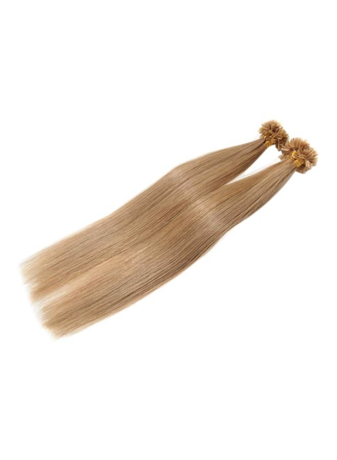 S-noilite - 2-Piece U Tip Silky Straight Hair Extensions 27 Beige 24inch - Image 1