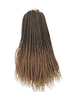 Small Senegalese Twist Crochet Hair Brown