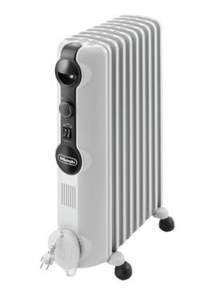 Oil Filled Radiator Room Heater 1500W TRRS0715 White/Black - v1571063035/N30590185A_1