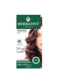 Herbatint Permanent Hair Colour Gel 4R Copper Chestnut 150ml 