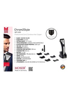 Chrom 2 Style Hair Clipper Black/Grey - v1571064033/N30769816A_2