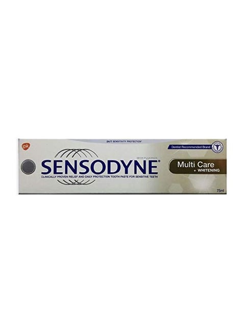 Multi Care+Whitening Toothpaste 75ml