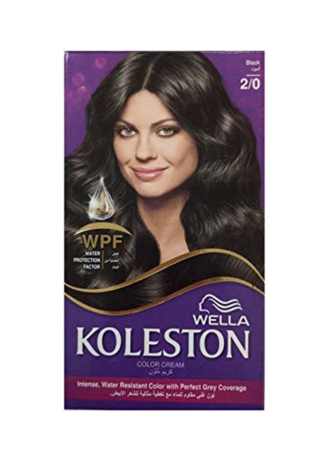 ويلا كريم كوليستون لصبغ الشعر أسود