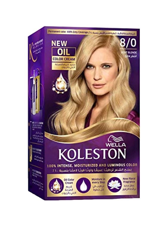 ويلا مجموعة صبغة الشعر الدائمة كوليستون 8/0 أشقر فاتح - Image 1