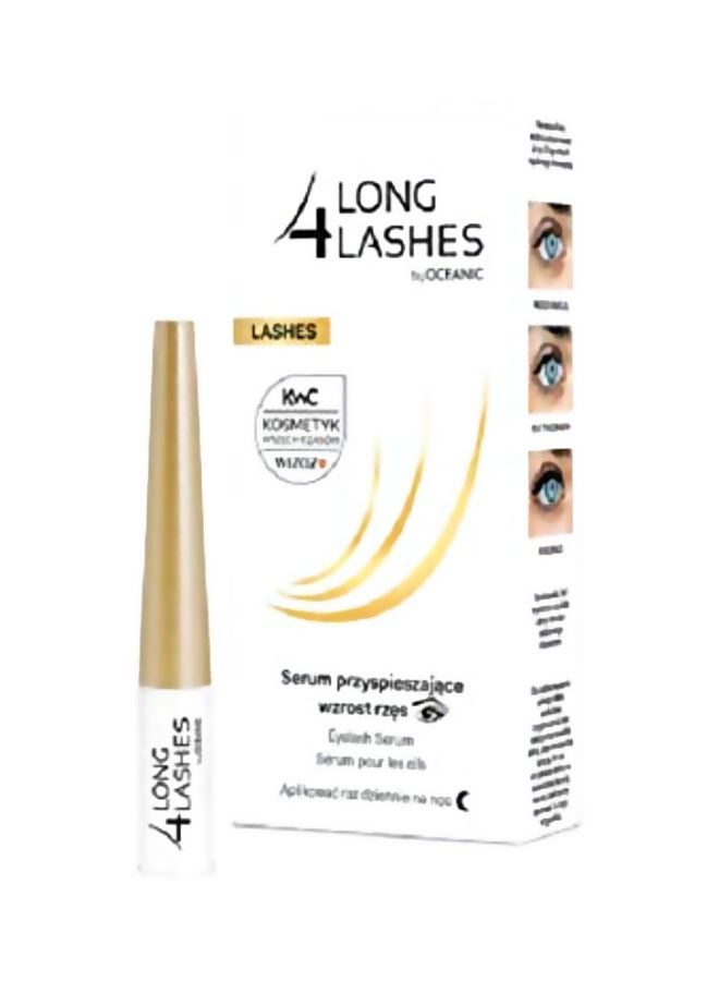 OCEANIC Long 4 Lashes Eyelash Enhancing Serum Clear  - Image 3