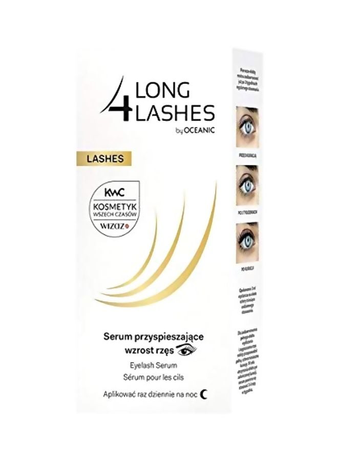 OCEANIC Long 4 Lashes Eyelash Enhancing Serum Clear  - Image 2