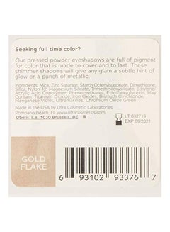 OFRA Pressed Powder Eyeshadow Gold Flake  - Image 3