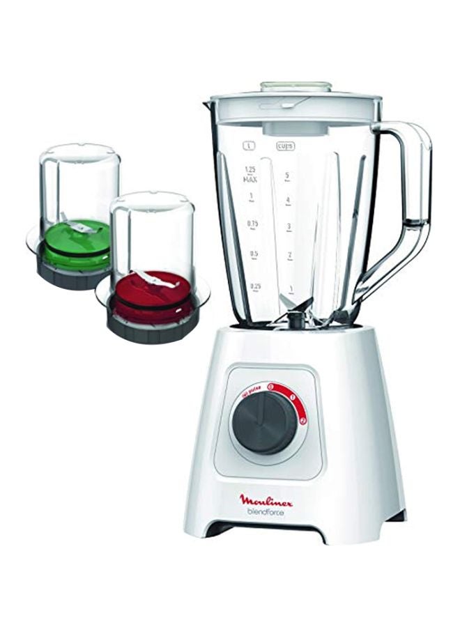 Moulinex Freestanding Blender 600W 2 L 600 W LM423127 White  - Image 1