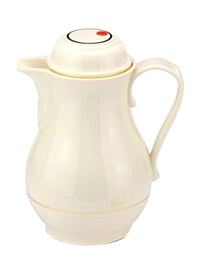 ROTPUNKT 330 Vacuum Flask Ivory 6.1x9.8x7.8inch