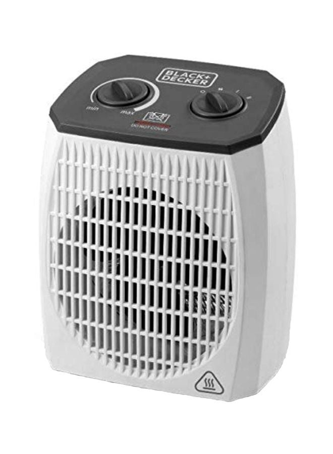 BLACK+DECKER Freestanding Vertical Fan Heater 2000W B07N6PWTC1 White/Black