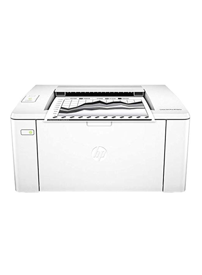 HP LaserJet Pro MFP 102W Laser Printer White 