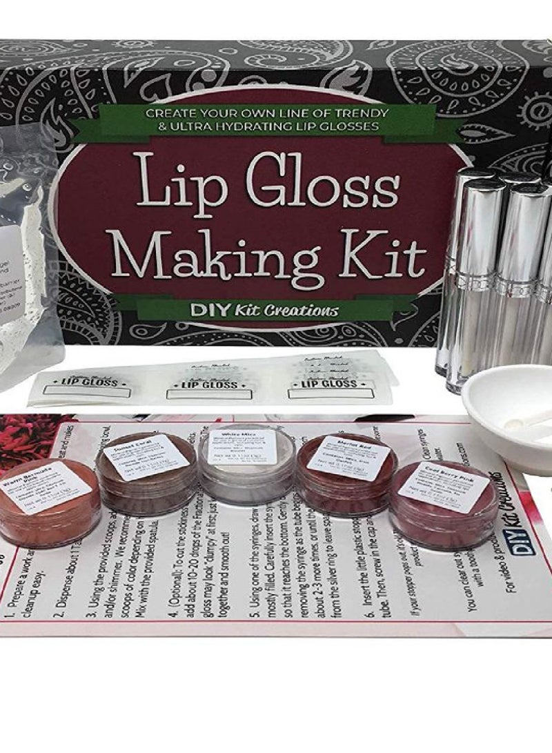 DIY Kit Creations Lip Gloss Making Kit Multicolour  - Image 2