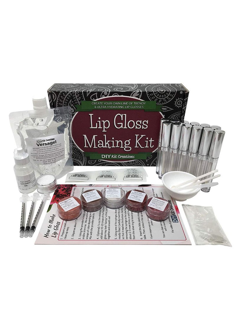 DIY Kit Creations Lip Gloss Making Kit Multicolour  - Image 1