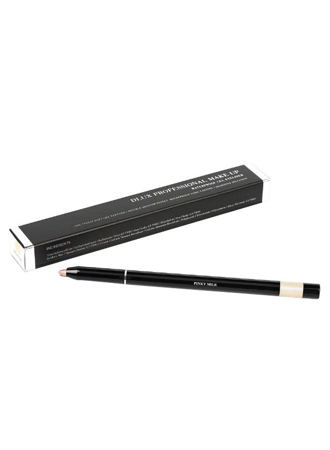 DLUX PROFESSIONAL Waterproof Gel Eye Liner Pinky Milk - Image 1