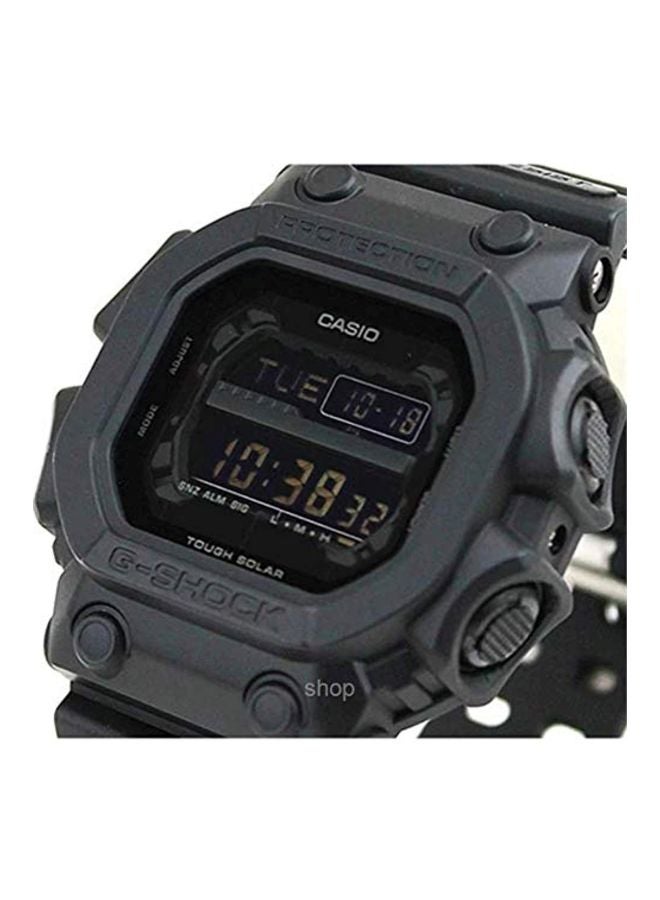 كاسيو ساعة يد رقمية بسوار من الراتينج طراز GX-56BB-1DR - مقاس 44 ملم - لون أزرق للرجال - Image 3