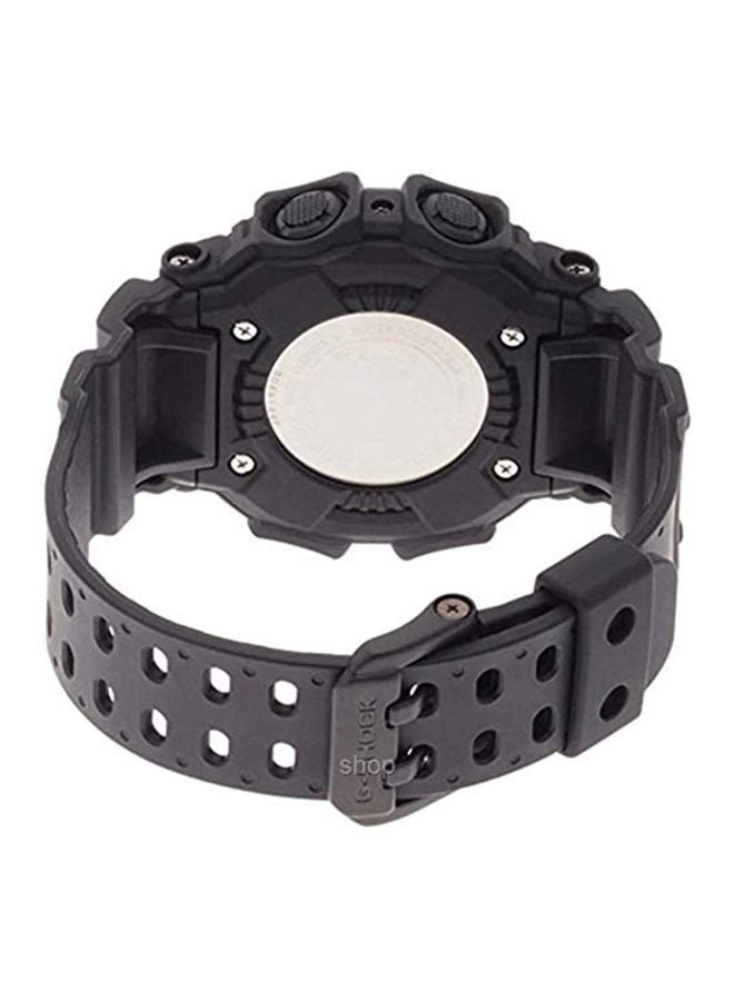 كاسيو ساعة يد رقمية بسوار من الراتينج طراز GX-56BB-1DR - مقاس 44 ملم - لون أزرق للرجال - Image 2