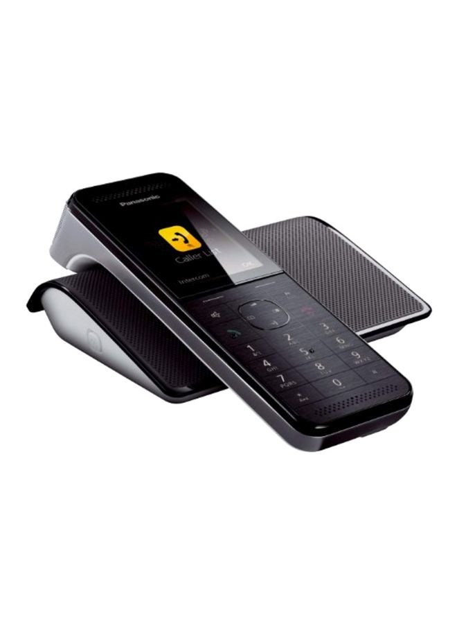 Panasonic - Cordless Phone With Smartphone Connect Black - Image 1