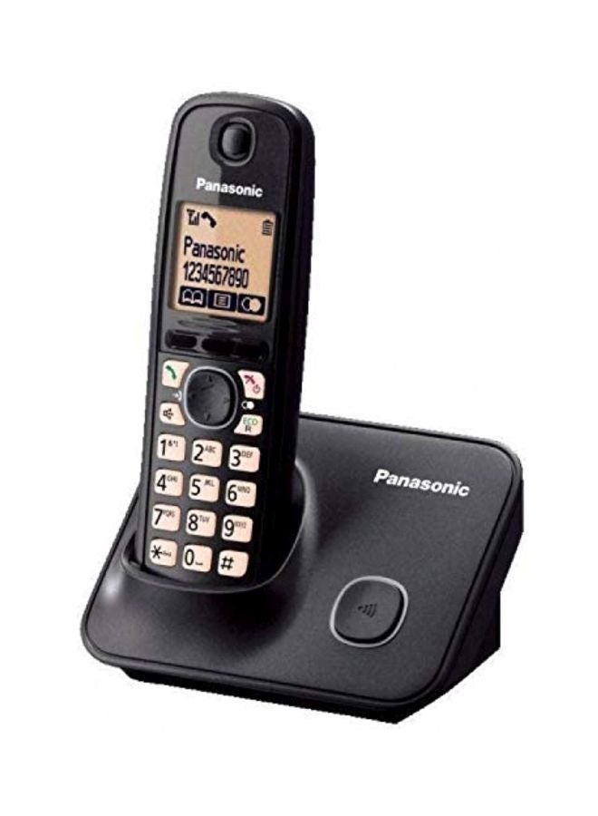 باناسونيك هاتف لاسلكي أسود / شفاف - Image 2