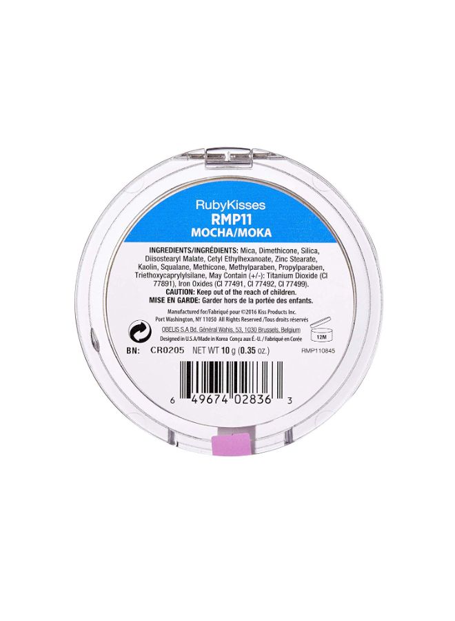 روبي كيسيز بودرة مصنوعة من المعادن ولا تسبب الحساسية RMP11 موكا - Image 2