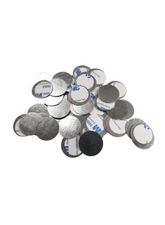 50-Piece Round Metal Stickers For Eyeshadow Palette Silver - v1571068079/N30597749A_1