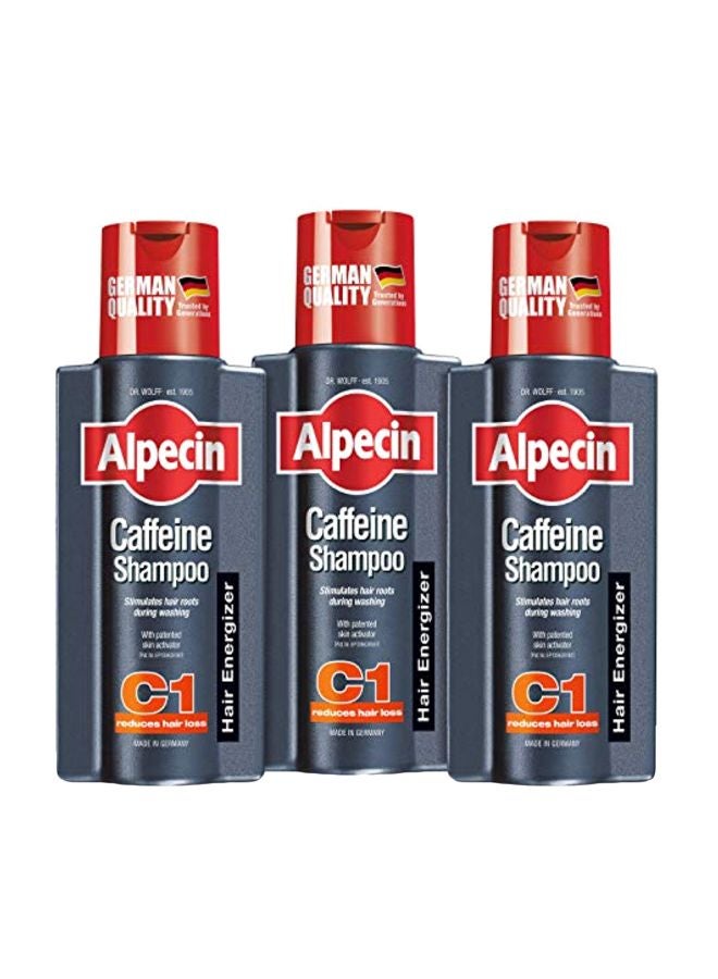 Alpecin 3-Piece Caffeine Shampoo Set 250ml  - Image 1
